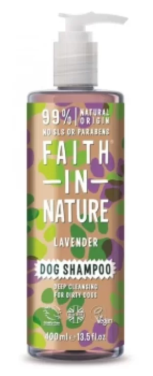 Faith in Nature Lavender Dog Shampoo 400ml (Case of 6)