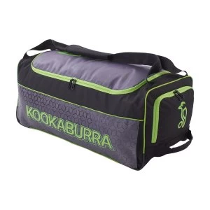 Kookaburra 5.0 Wheelie Bag Black/Lime