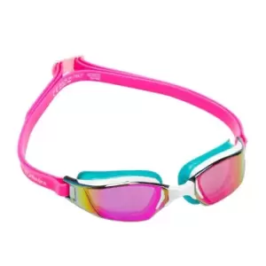 Aqua Sphere Phelps XCEED Titanium Mirror Goggles - Pink