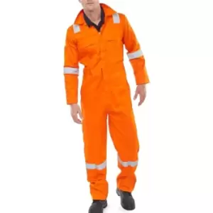 FR Burgan Boilersuit Anti-static Orange - Size 38