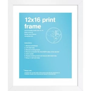 GB White Frame PDC (30 x 40cm)