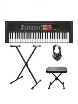Yamaha Psr-F51 Portable Keyboard Package With Free Online Music Lessons