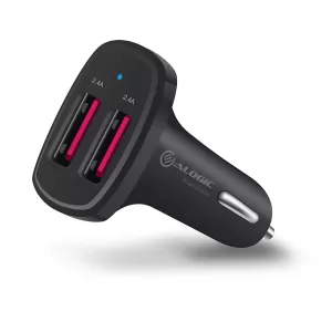 ALOGIC 2 Port USB-A Car Charger With Smart Charge