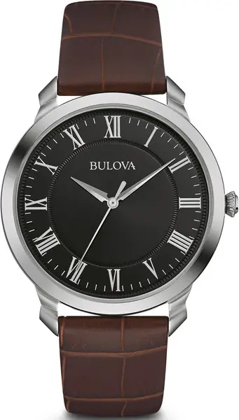 Bulova Watch Dress Mens - Black BUL-249
