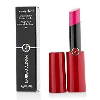 Armani Ecstasy Shine Lipstick Various Shades 502 Drama 3g