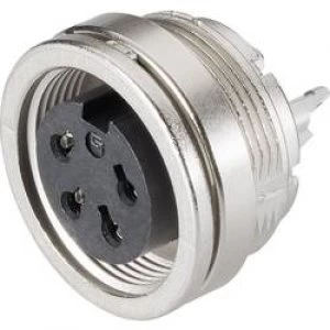 Binder 09 0312 00 04 Miniature Round Plug Connector Series 581 And 680 Nominal current details 6 A Number of pins 4
