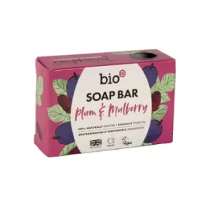 Bio-D Bio-D Plum and Mulberry Boxed Soap Bar 20 x 90g