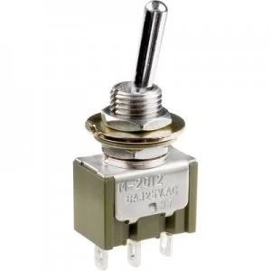 NKK Switches M2015SS1W01 Toggle switch 250 V AC 3 A 1 x OnOn momentary