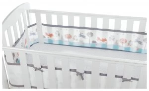 BreathableBaby Four Sided Cot Wrap Enchanted Forest
