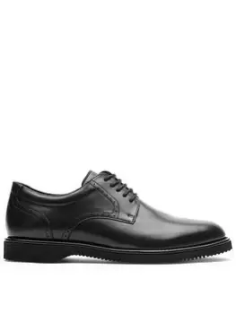 Rockport Dsh Plain Toe Formal Shoe - Black, Size 7, Men