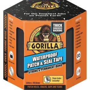 Gorilla Glue Waterproof Patch and Seal Tape Black 100mm 3m
