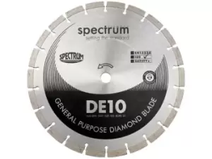 Spectrum DE10-125/22 Standard Diamond Blade - General Purpose - 125/22.23mm