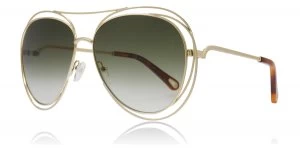 Chloe CE134S Sunglasses Gold / Green 792 61mm