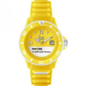 Unisex Ice-Watch Pantone Universe Lemon Chrome Watch