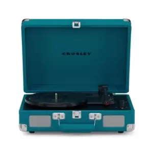 Crosley Cruiser Plus Teal Turntable With Bluetooth Out