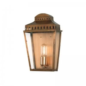 1 Light Outdoor Flush Lantern Light Solid Brass IP44, E27