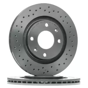 BREMBO Brake disc 09.4987.2X Brake rotor,Brake discs PEUGEOT,CITROEN,206 Schragheck (2A/C),206 CC (2D),306 Schragheck (7A, 7C, N3, N5)