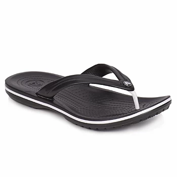 Crocs CROCBAND FLIP mens Flip flops / Sandals (Shoes) in Black,6,9,10,13,5,7,4,5,6,7,8,9,10,11,12