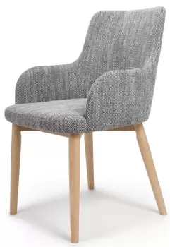 Sidcup Tweed Grey Dining Chair