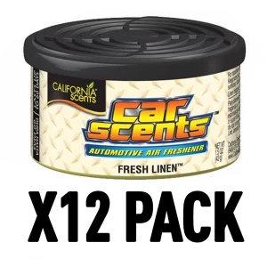 Fresh Linen (Pack Of 12) California Car Scents