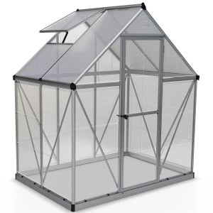 Palram Hybrid Greenhouse 6 x 4 - Silver