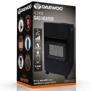 Daewoo 4.1kw Gas Heater - Black