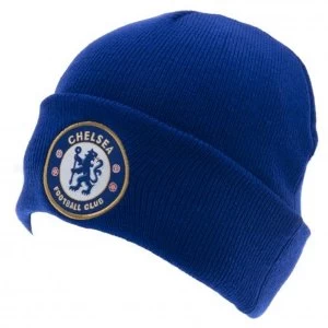 Chelsea FC Turn Up Knitted Hat