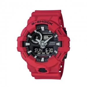 Casio Black And Red 'G-Shock' Chronograph Watch - GA-700-4AER