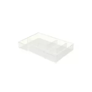 Organiser Tray for Plus and WOW Drawer Cabinets - Transparent - Outer Carton of 6