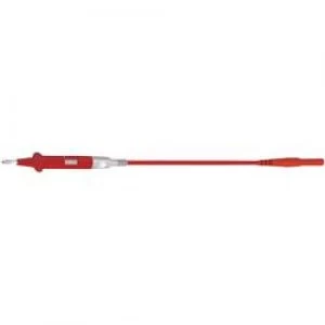 Safety test lead 1m Red Staeubli XSPP 419SIL