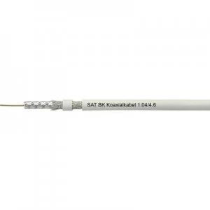 Helukabel 400182 Coax Outside diameter 6.80 mm 75 120 dB White
