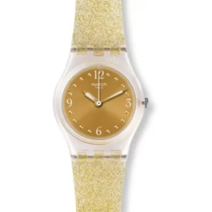 Ladies Swatch Golden Glistar Too Watch