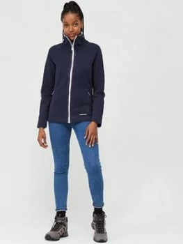 Craghoppers Alphia Fz Fleece Jacket - Navy, Size 10, Women