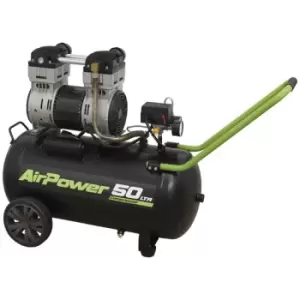 Sealey SAC5016S Low Noise Air Compressor 50L Direct Drive 1.6hp