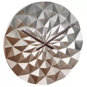 TFA-Dostmann Wanduhr Diamond Rosegold-Metallic O 39.6 cm
