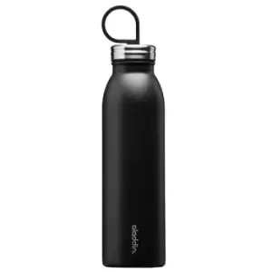 Aladdin Chilled Thermavac Stainless Steel Water Bottle 0.55L Lava Black