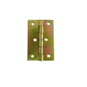 Airtic Folding Closet Cabinet Door Butt Hinge Brass Plated - Size 43 x 60mm, Pac