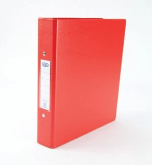 Elba Red A5 2-Ring Binder (Pack of 10)