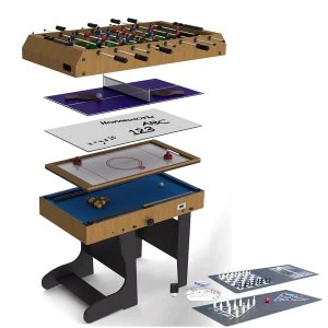 Riley 12-in-1 Folding Multi-Games Table