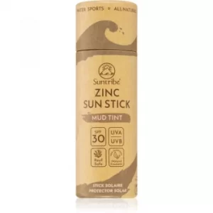 Suntribe Sports Zinc Stick Mineral Protection Stick SPF 30 Mud Tint 30 g