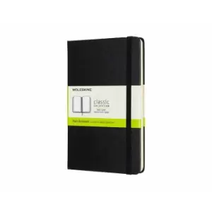 Moleskine Classic Notebook Hardcover Medium Plain Black, none