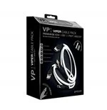 Gioteck Viper Pack - Gaming Cable HDMI PS5/Xbox Series X (White)