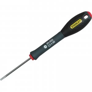 Stanley FatMax Parallel Slotted Screwdriver 2.5mm 50mm