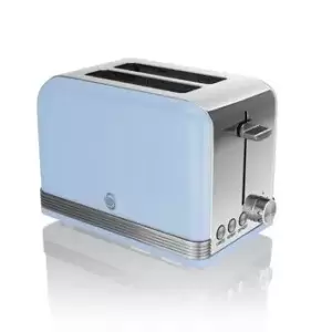 Swan ST19010BLN 2 Slice Retro Toaster