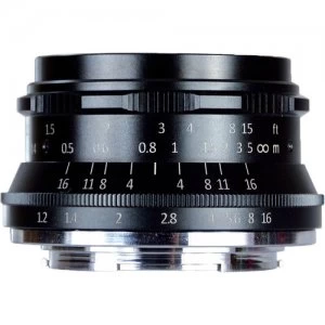 7artisans Photoelectric 35mm f1.2 Lens for Fuji FX Mount Black HS Code 9002 1990