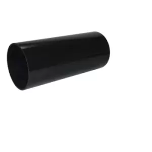 Floplast 110MM X 3M PVC-U Plain Ended Soil pipe Black (SP1B) - 222004