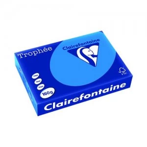 Trophee Card A4 160gm Intensive Blue Pack of 250 1022C