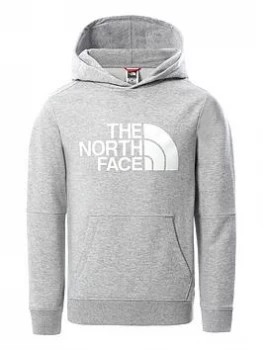 Boys, The North Face Unisex Drew Peak Light Pullover Hoodie - Grey, Size S=7-8 Years