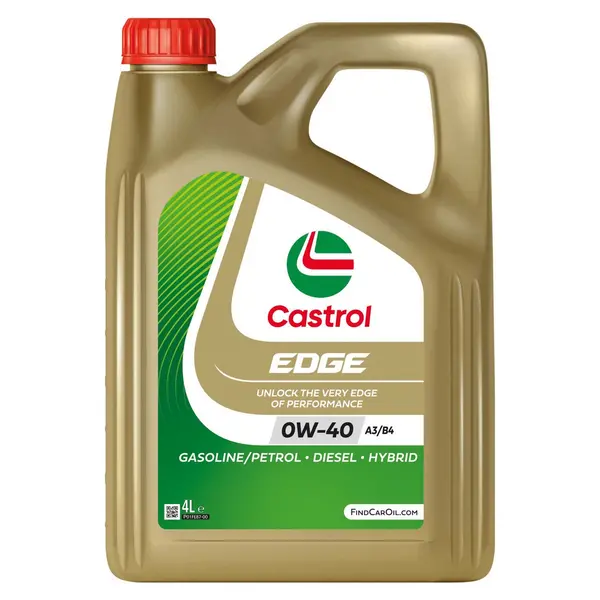 Castrol Engine oil Castrol EDGE 0W-40 A3/B4 Capacity: 4l, Synthetic Oil 15F6B5