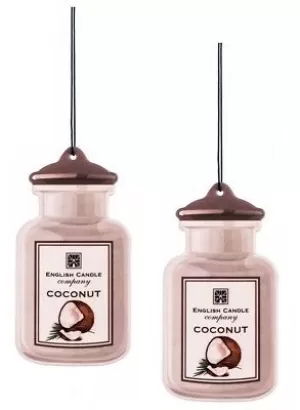 Coconut 2D (Pack Of 24) English Candle Air Freshener